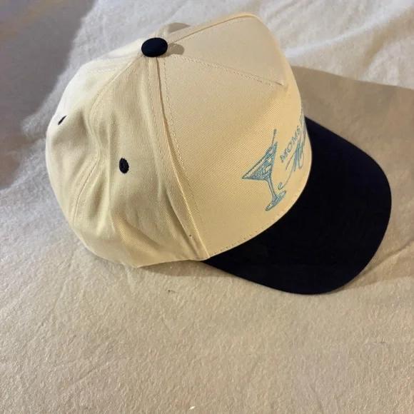 Kenz Kustomz Cream and Navy Cap “Moms Drink Martinis” - Picture 4 of 5